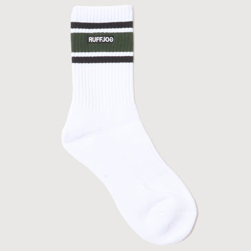 LOGO LINE SOCKS  WHITE