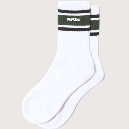 LOGO LINE SOCKS  WHITE