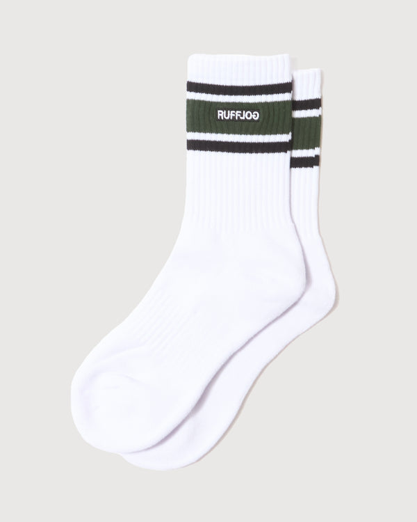 LOGO LINE SOCKS  WHITE