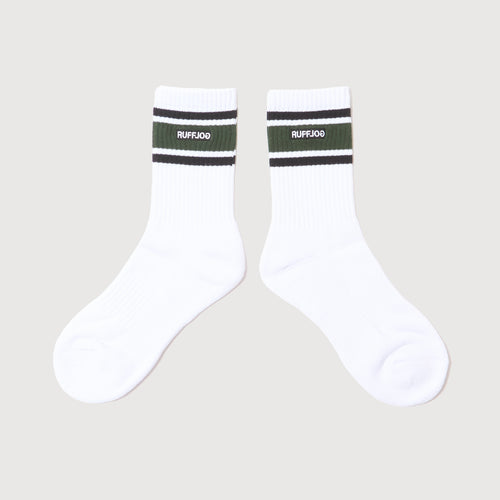 LOGO LINE SOCKS  WHITE