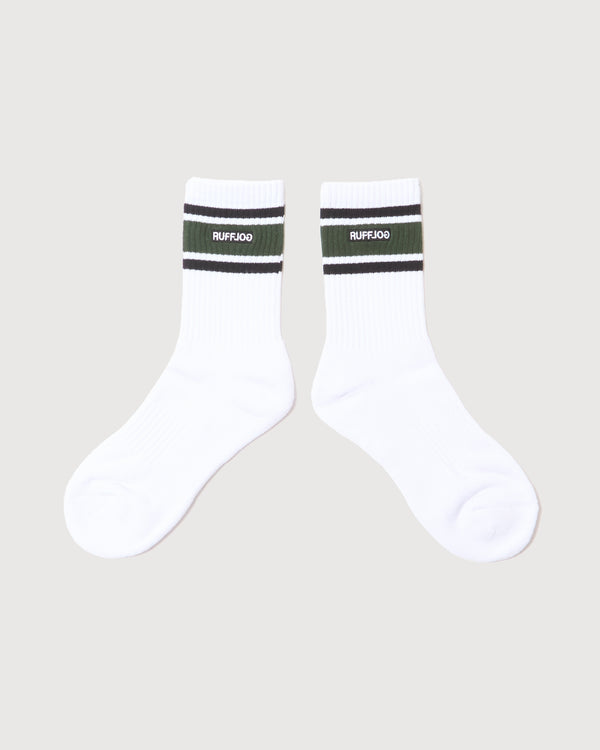 LOGO LINE SOCKS  WHITE