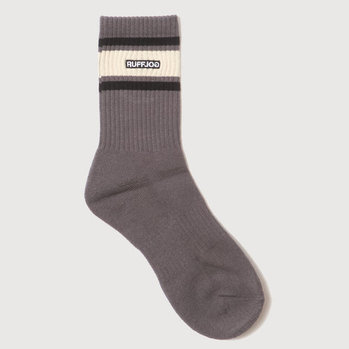 LOGO LINE SOCKS  GRAY