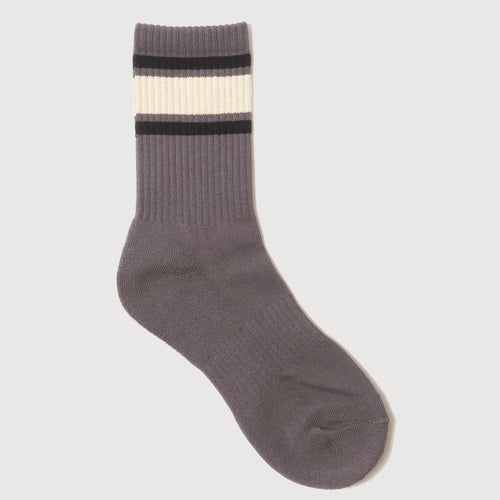 LOGO LINE SOCKS  GRAY