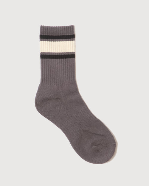 LOGO LINE SOCKS  GRAY