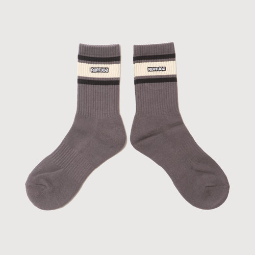 LOGO LINE SOCKS  GRAY