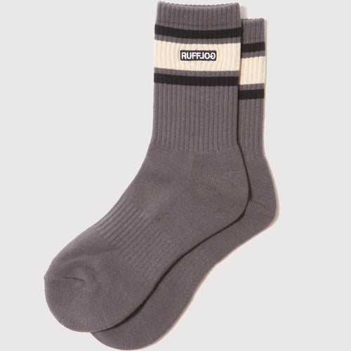 LOGO LINE SOCKS  GRAY