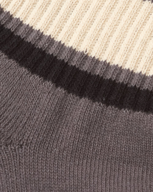 LOGO LINE SOCKS SHORT GRAY