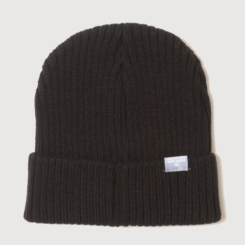 RUFFLOG WAPPEN BEANIE BLACK