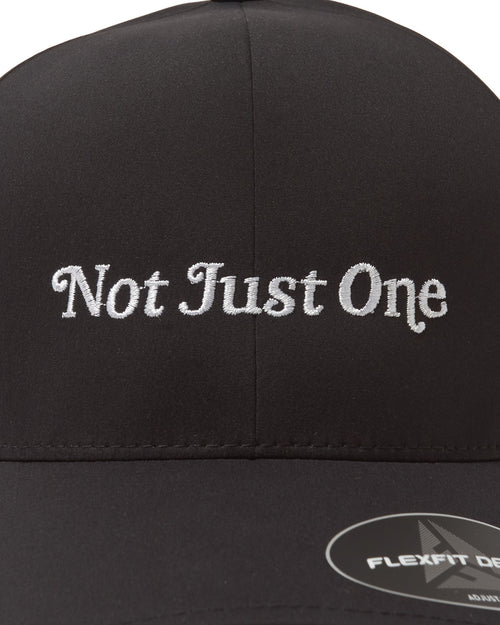 ADJUSTABLE NJO NYLON CAP BLACK