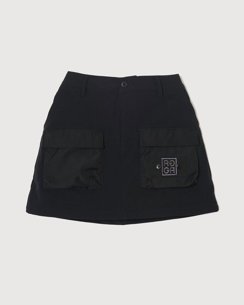 HYPER STRETCH GOLF SKIRT MID BLACK