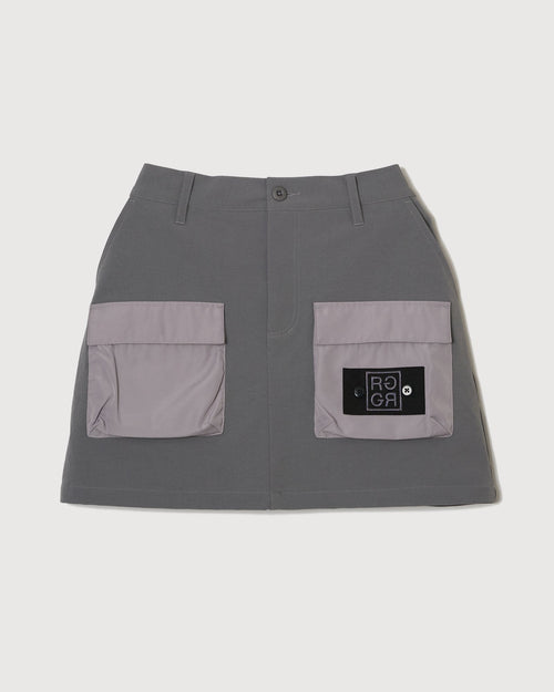 HYPER STRETCH GOLF SKIRT MID GREY