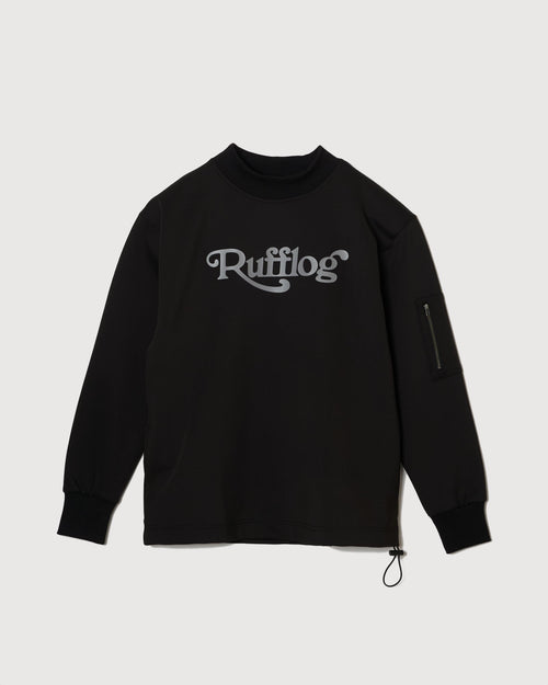 NOT JUST ONE L/S MOCK NECK BLACK