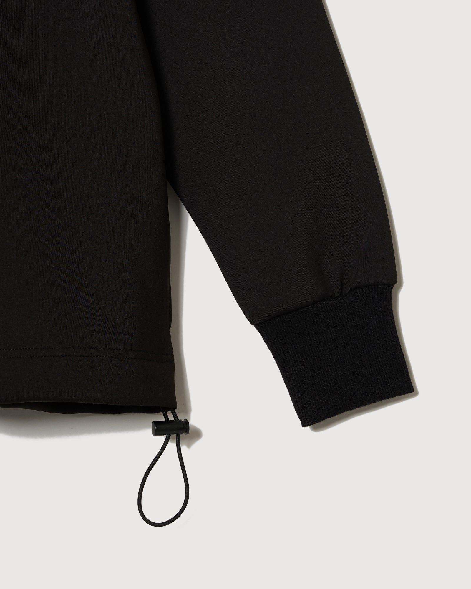 NOT JUST ONE L/S MOCK NECK BLACK – RUFFLOG