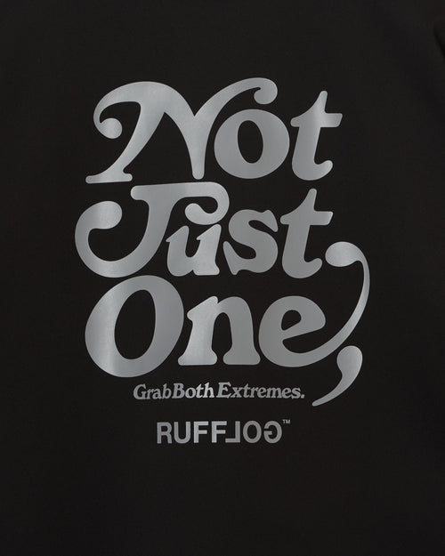 NOT JUST ONE L/S MOCK NECK BLACK