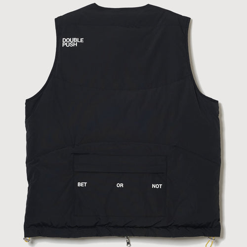 DOWN VEST BLACK