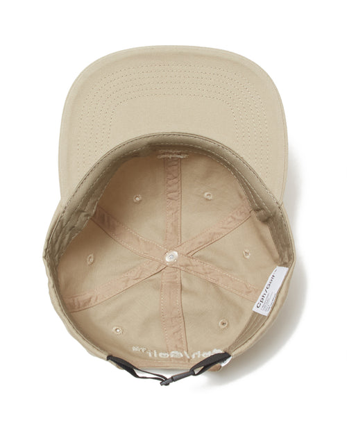 [WOMEN] #MADEMOISELLE FLAT VISOR CAP BEIGE
