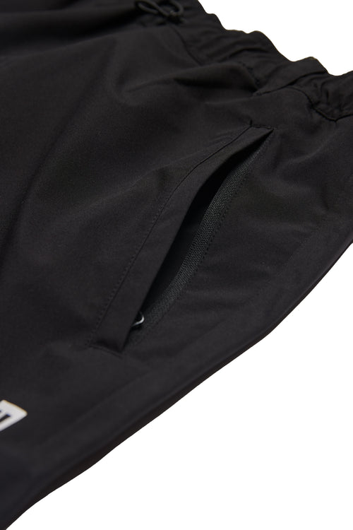 SQUARE LOGO WATERPROOF  PANTS BLACK