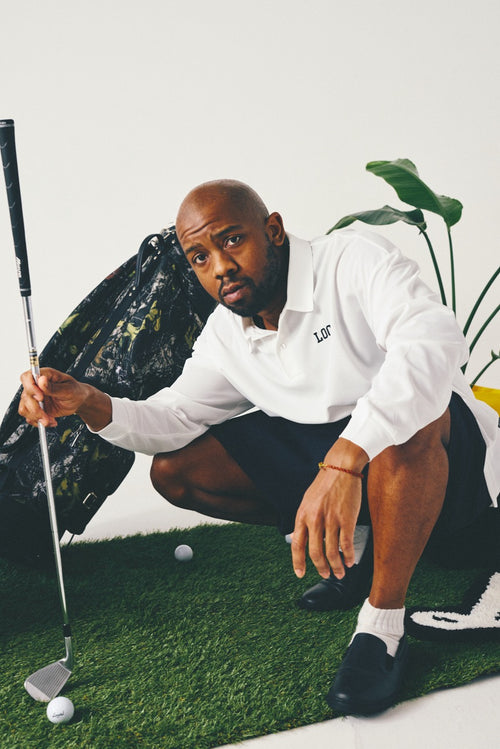 BD Arch L/S POLO WHITE