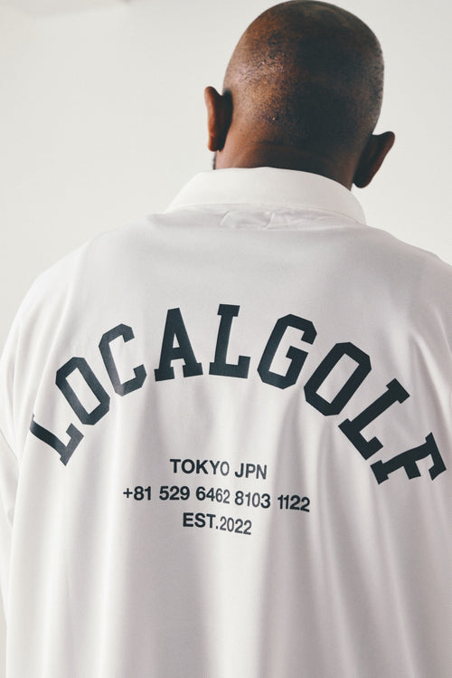 BD Arch L/S POLO WHITE