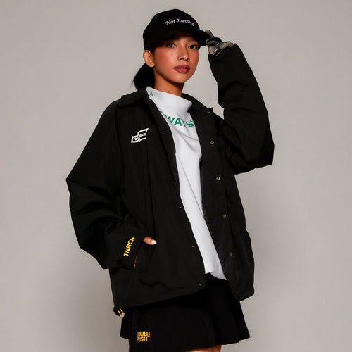 COACH JACKET BLACK