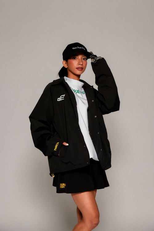 COACH JACKET BLACK