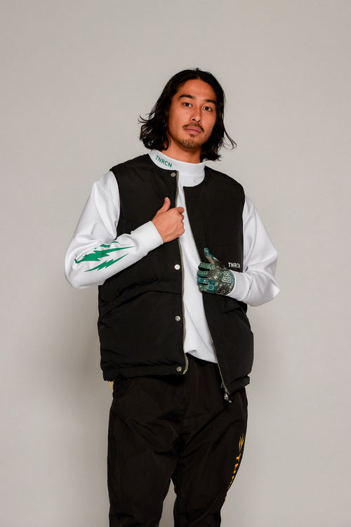 DOWN VEST BLACK