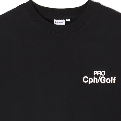 #Cph/Golf™ PRO CREW SWEAT BLACK