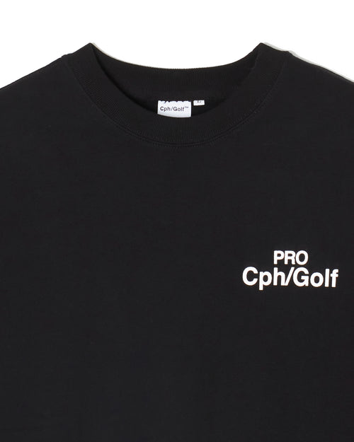 #Cph/Golf™ PRO CREW SWEAT BLACK