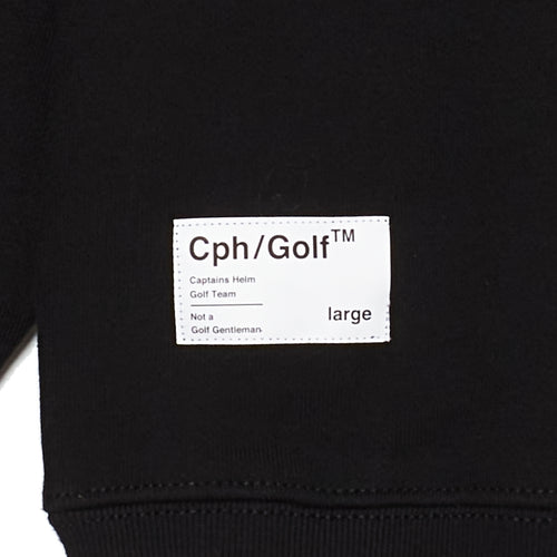 #Cph/Golf™ PRO CREW SWEAT BLACK