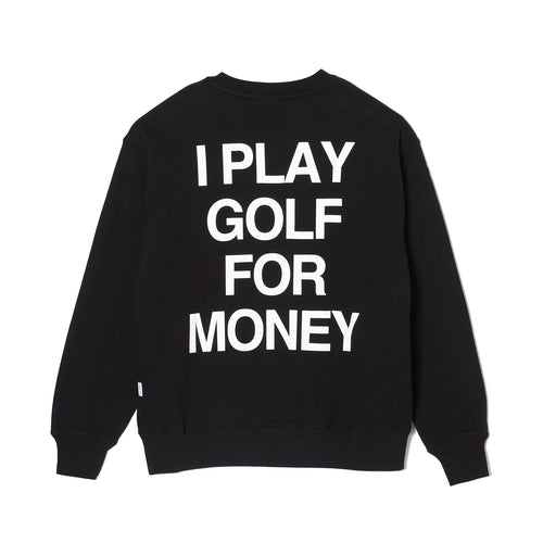 #Cph/Golf™ PRO CREW SWEAT BLACK