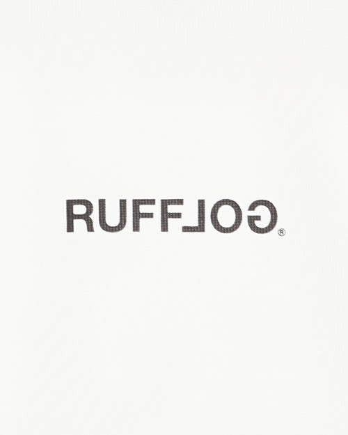 SQUARE RG LOGO MOCK TEE WHITE