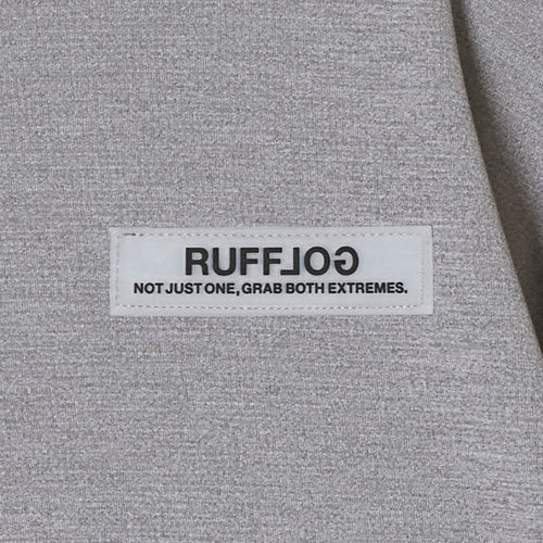 COMFORT STRETCH L/S MOCK TEE GRAY