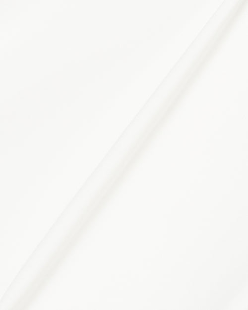 WARM R LOGO L/S MOCK NECK TEE WHITE