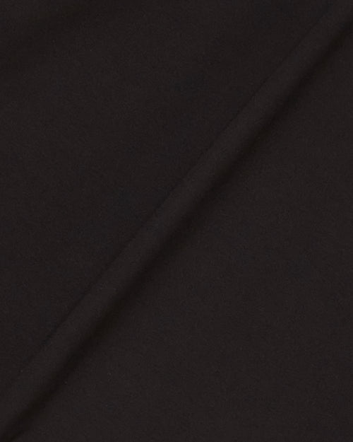 WARM R LOGO L/S MOCK NECK TEE BLACK