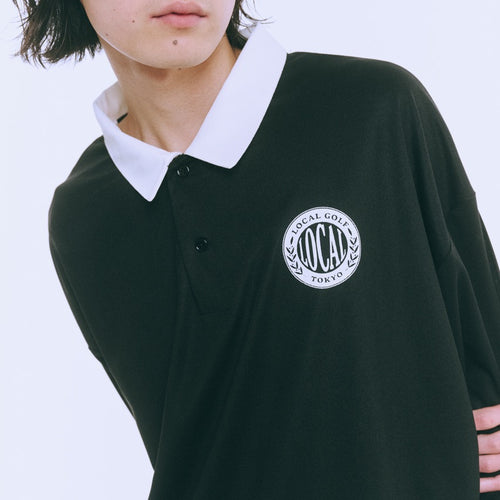 Emblem L/S POLO BLACK