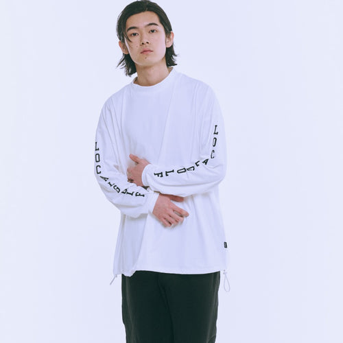 Sleeve L/S MOCK NECK WHITE