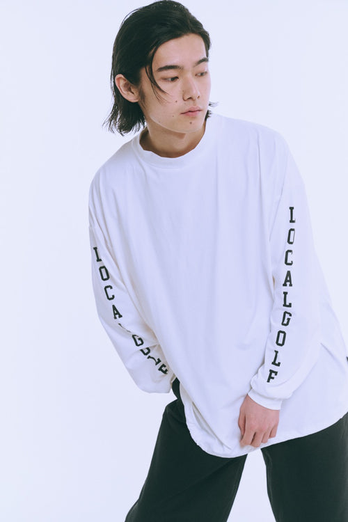 Sleeve L/S MOCK NECK WHITE