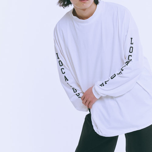 Sleeve L/S MOCK NECK WHITE