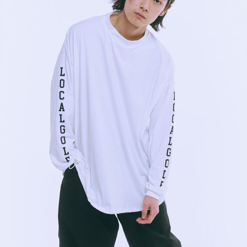 Sleeve L/S MOCK NECK WHITE