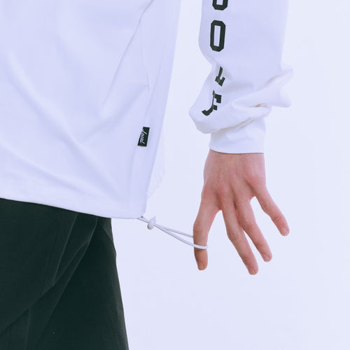 Sleeve L/S MOCK NECK WHITE