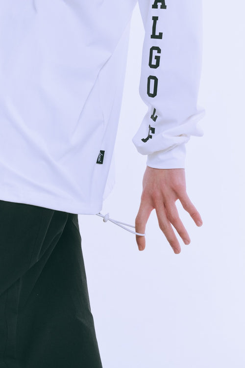 Sleeve L/S MOCK NECK WHITE