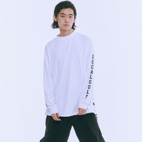 Sleeve L/S MOCK NECK WHITE