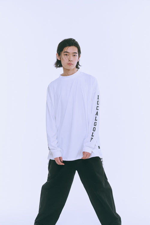 Sleeve L/S MOCK NECK WHITE