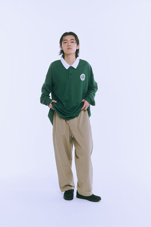 Emblem L/S POLO GREEN