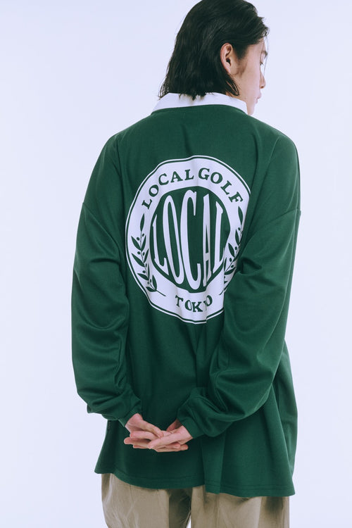 Emblem L/S POLO GREEN