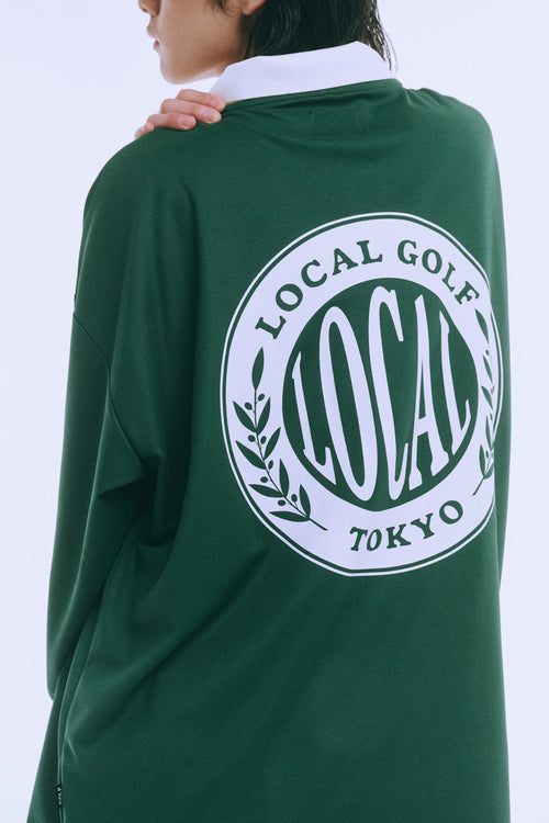 Emblem L/S POLO GREEN
