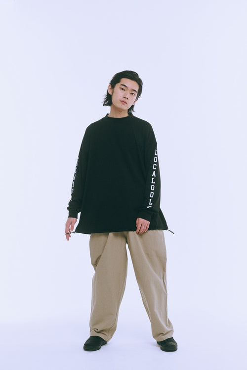 Sleeve L/S MOCK NECK BLACK