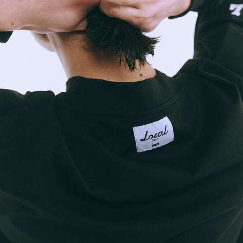 Sleeve L/S MOCK NECK BLACK