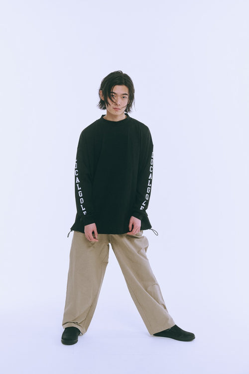 Sleeve L/S MOCK NECK BLACK