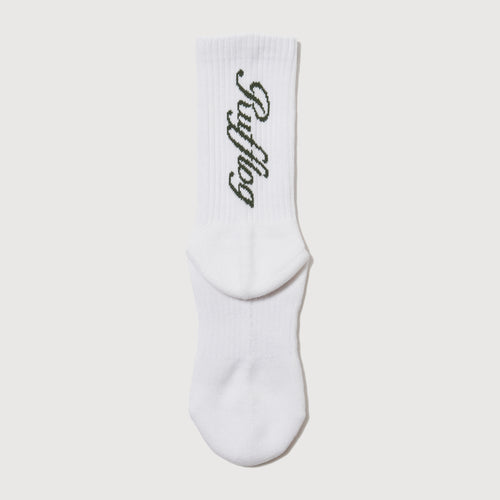 SQUARE LOGO SOCKS WHITE